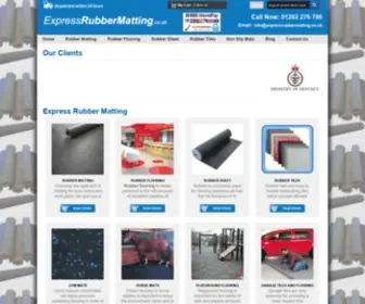 Expressrubbermatting.co.uk(Rubber Matting) Screenshot