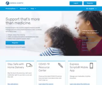 Expressscripts.com(Express Scripts Members) Screenshot