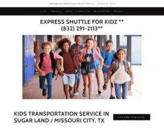 Expressshuttleforkidz.com(EXPRESS SHUTTLE FOR KIDZ) Screenshot