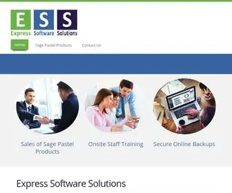 Expresssoftware.co.za(Sage Pastel Xpress Flex Launch 2015) Screenshot