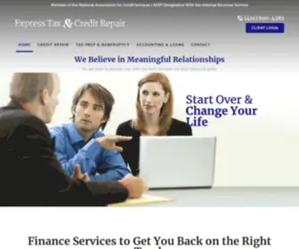 Expresstaxandcredit.com(Finance Services) Screenshot