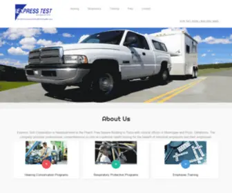 Expresstest.com(Express Test Corporation) Screenshot