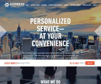 Expresstradecapital.com(Express Trade Capital) Screenshot