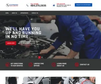 Expresstruckservices.com(Express Auto & Truck Services) Screenshot