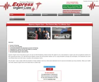 Expressurgentcares.com(Express Urgent Care) Screenshot