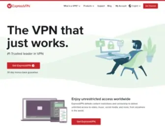 ExpressVPN.biz(High-Speed, Secure & Anonymous VPN Service) Screenshot