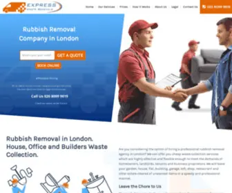 Expresswasteremovals.co.uk(Rubbish Removal Company) Screenshot