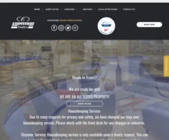 Expresswaysuitesgf.com(Expressway Suites) Screenshot