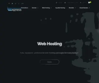 Expresswebhosters.com(Express Web Hosters) Screenshot