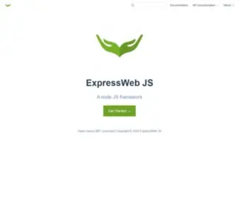 Expresswebjs.com(ExpressWebJS) Screenshot