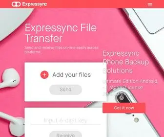 Expressync.com(Expressync) Screenshot