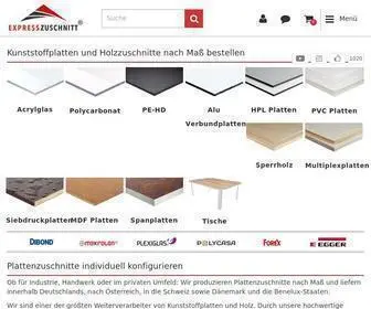 Expresszuschnitt.de(PLEXIGLAS®) Screenshot