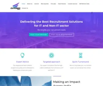 Exprimer.in(Best Recruitment Firm for IT and Non) Screenshot