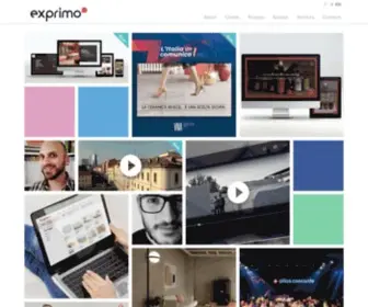 Exprimo.it(Exprimo Agenzia Comunicazione Modena Sassuolo) Screenshot