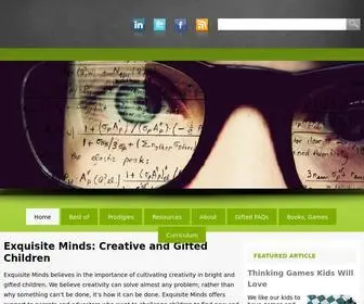 Exquisite-Minds.com(Exquisite Minds) Screenshot
