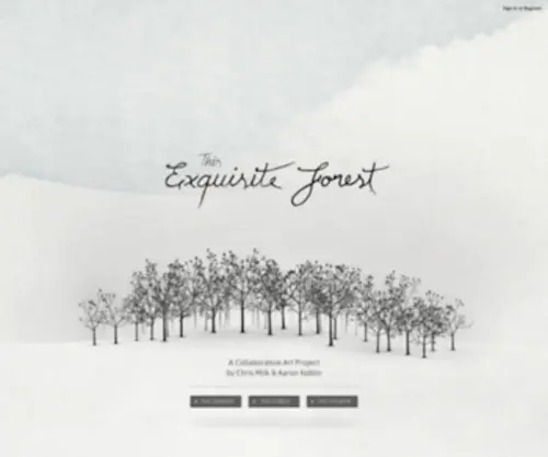 Exquisiteforest.com(This Exquisite Forest) Screenshot