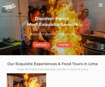 Exquisitoperu.com(Authentic Food Experiences) Screenshot