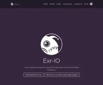 EXR-IO.com(Exr-IO free Photoshop OpenEXR plug-in) Screenshot