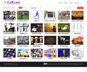 EXRX.net(EXRX) Screenshot