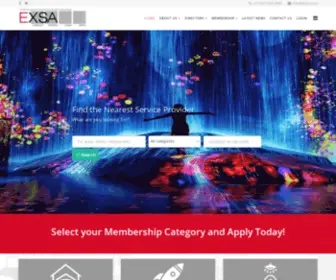 Exsa.co.za(Our core strategy) Screenshot