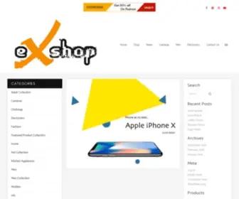 Exshop.xyz(exshop) Screenshot