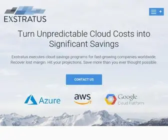 Exstratus.com(EXSTRATUS) Screenshot