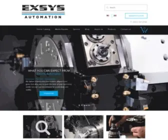 Exsysautomation.com(EXSYS Automation) Screenshot