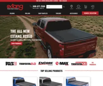 Extang.com(Extang Tonneau Covers & Accessories) Screenshot