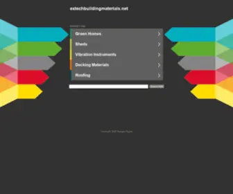 Extechbuildingmaterials.net(Extechbuildingmaterials) Screenshot