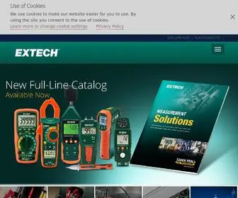 Extech.com(The Extech Instruments Division) Screenshot