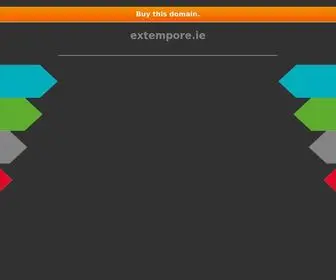 Extempore.ie(Extemporeblog) Screenshot