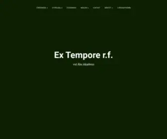 Extemporerf.fi(Extemporerf) Screenshot