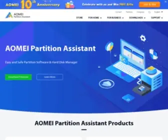 Extend-Partition.com(AOMEI Partition Assistant) Screenshot
