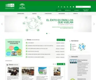 Extenda.es(Empresa Pública Andaluza de Promoción Exterior) Screenshot