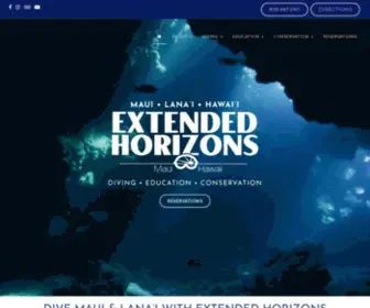 Extendedhorizons.com(Dive Maui and Lanai) Screenshot