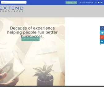 Extendresources.com(EXTEND Resources) Screenshot
