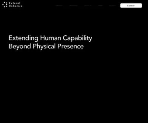 Extendrobotics.com(Extend Robotics) Screenshot