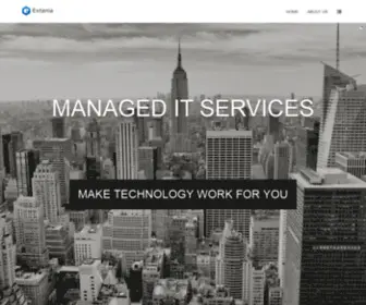 Extenia.com(Managed IT Services) Screenshot