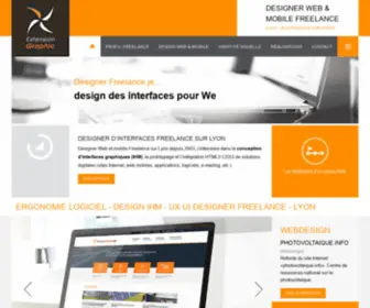 Extension-Graphic.com(UX Designer Freelance à Lyon) Screenshot
