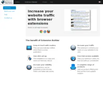 Extensionfactory.com(Extension Factory) Screenshot