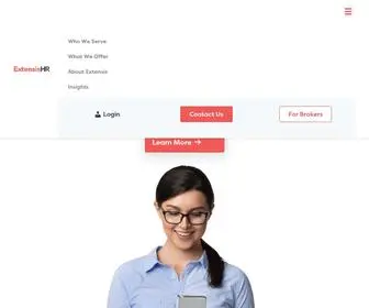Extensishr.com(Extensis HR) Screenshot