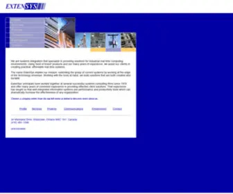 Extensys.com(ExtenSys) Screenshot