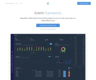 Extentreports.com(Extent Reporting Framework) Screenshot