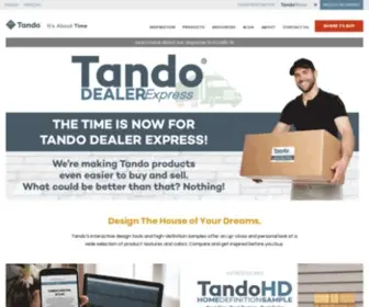 Exteriabp.com(Tando Building Products) Screenshot