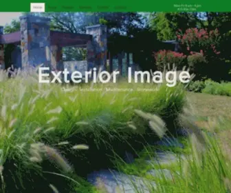 Exteriorimage.com(Landscape design and installation) Screenshot