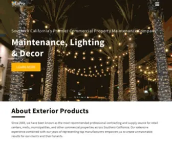 Exteriorproducts.net(Exterior Products) Screenshot