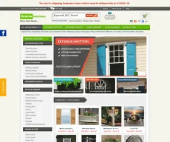 Exteriorsolutions.com(Vinyl Shutters) Screenshot