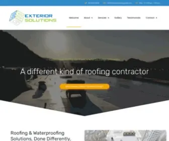 Exteriorsolutionsgroup.com(Commercial Roofing Experts) Screenshot