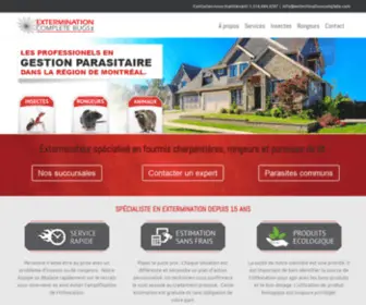 Exterminationcomplete.com(Extermination Complete) Screenshot