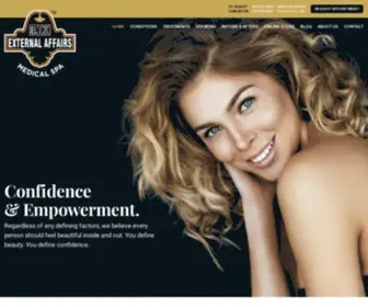 Externalaffairs.ca(External Affairs Medical Spa) Screenshot